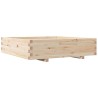 Jardinière 100x100x26,5 cm bois de pin massif 
