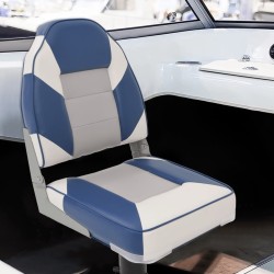 Ensemble de sièges de bateau pliables lot de 2 dossier haut 