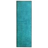 Paillasson lavable Cyan 60x180 cm 
