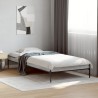 Cadre de lit sans matelas sonoma gris 75x190 cm 