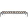 Cadre de lit sans matelas sonoma gris 75x190 cm 