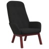 Chaise de relaxation Noir Velours 