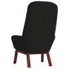 Chaise de relaxation Noir Velours 