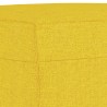 Repose-pied Jaune clair 70x55x41 cm Tissu 