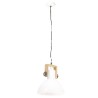 Lampe suspendue industrielle 25 W Blanc Rond 30 cm E27 