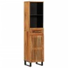 Buffet 38x34x160 cm bois d'acacia massif 