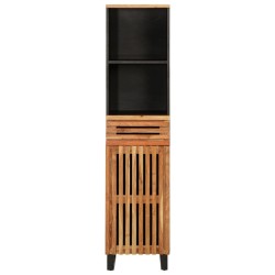 Buffet 38x34x160 cm bois d'acacia massif 