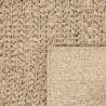 Tapis ZIZUR 80x200 cm aspect de jute intérieur et extérieur 