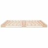 Lit de palette 120x190 cm Bois pin massif Petit Double 