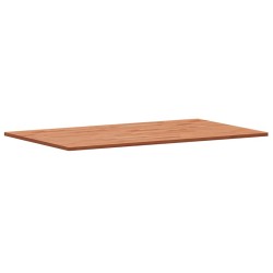 Dessus de table 100x60x1,5cm rectangulaire bois massif de hêtre 