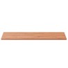 Dessus de table 100x60x1,5cm rectangulaire bois massif de hêtre 