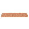 Dessus de table 100x60x1,5cm rectangulaire bois massif de hêtre 