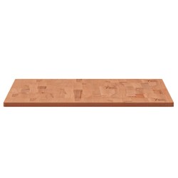 Comptoir de salle de bain 100x60x1,5 cm bois massif de hêtre 