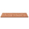 Comptoir de salle de bain 100x60x1,5 cm bois massif de hêtre 