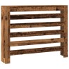 Cache-radiateur vieux bois 104x20x82 cm bois d'ingénierie 