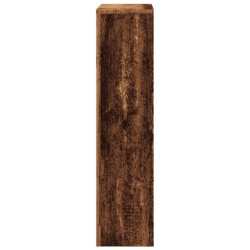 Cache-radiateur vieux bois 104x20x82 cm bois d'ingénierie 