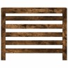 Cache-radiateur chêne fumé 104x20x82 cm bois d'ingénierie 