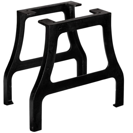 Pied de table basse 2 pcs Cadre en A Fonte 