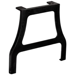 Pied de table basse 2 pcs Cadre en A Fonte 