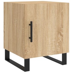 Tables de chevet 2 pcs chêne sonoma 40x40x50 cm bois ingénierie 