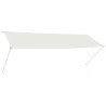 Auvent rétractable 350x150 cm Crème 