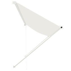 Auvent rétractable 350x150 cm Crème 