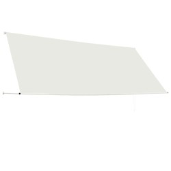 Auvent rétractable 350x150 cm Crème 