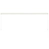 Auvent rétractable 350x150 cm Crème 