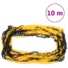 Ensemble de poteaux à chaîne avec chaîne en plastique 10 m 