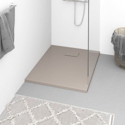 Receveur de douche SMC Marron 90x70 cm 