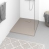 Receveur de douche SMC Marron 90x70 cm 