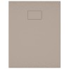 Receveur de douche SMC Marron 90x70 cm 