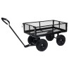 Chariot à main de jardin Noir 250 kg 