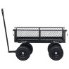 Chariot à main de jardin Noir 250 kg 