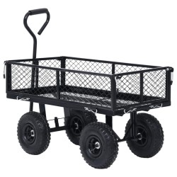 Chariot à main de jardin Noir 250 kg 