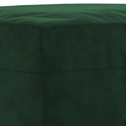 Banc Vert foncé 100x35x41 cm Velours 