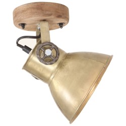 Lampe murale industrielle/de plafond 2 pcs Laiton 20x25 cm E27 