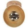 Lampe murale industrielle/de plafond 2 pcs Laiton 20x25 cm E27 