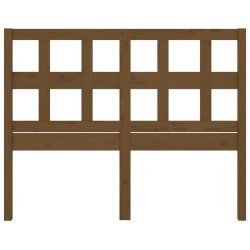 Tête de lit Marron miel 185,5x4x100 cm Bois massif de pin 