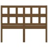 Tête de lit Marron miel 185,5x4x100 cm Bois massif de pin 