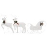 Décoration de Noël Renne et traîneau 140 LED extérieur blanc 