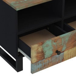 Meuble TV 70x33x46 cm Bois massif de récupération 