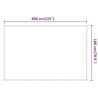 Auvent vertical Beige 180x800 cm Tissu oxford 