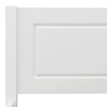 Cadre de lit Bois de pin massif Blanc 90x200 cm 