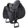 Ensemble de selle Pony 10" Noir 