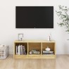 Meuble TV 104x33x41 cm bois de pin massif 