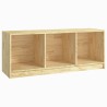 Meuble TV 104x33x41 cm bois de pin massif 