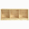 Meuble TV 104x33x41 cm bois de pin massif 