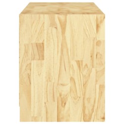 Meuble TV 104x33x41 cm bois de pin massif 