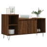 Meuble TV Chêne marron 100x35x55 cm Bois d'ingénierie 